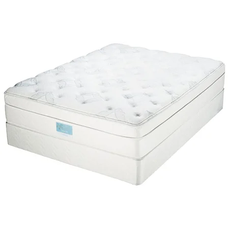 Twin Euro Top Mattress and Foundation